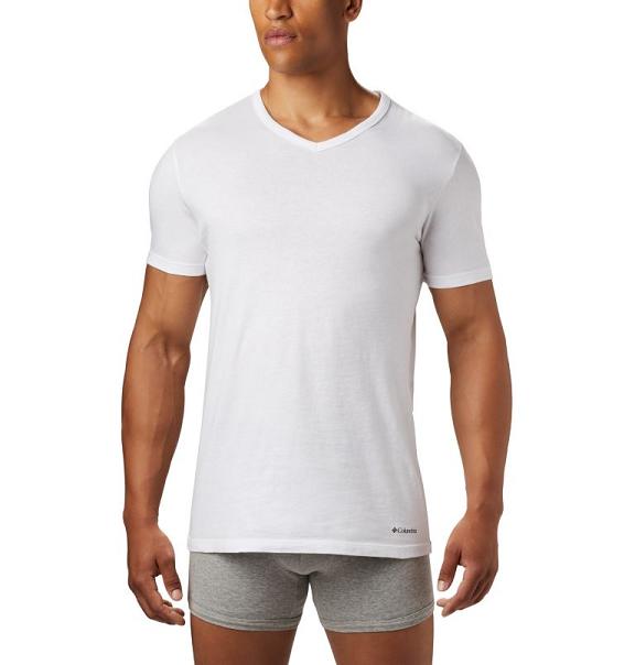 Columbia T-Shirt Herre Classic Hvide HISK69840 Danmark
